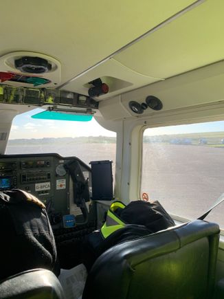 Staff at the airport will direct each passengers which seat they are going to take... I was lucky enough to seat right behind the pilot and got a gorgeous cockpit view