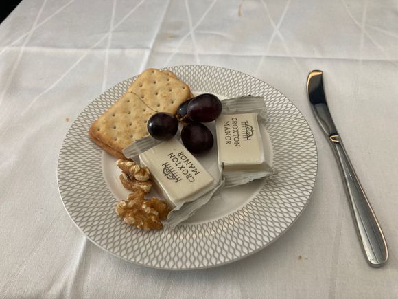 A vegan cheese platter(!!)