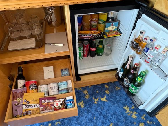 Stocked with things one can enjoy