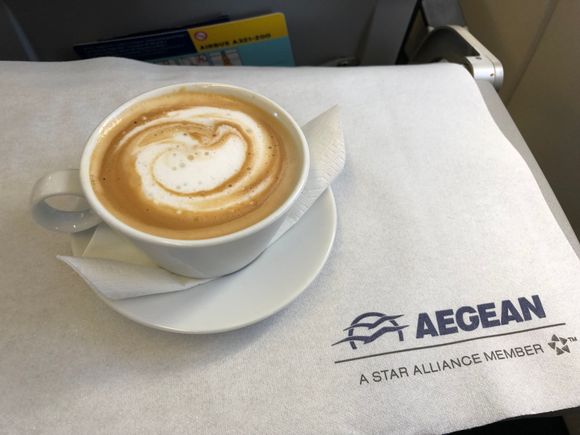 cappuccino after meal. 