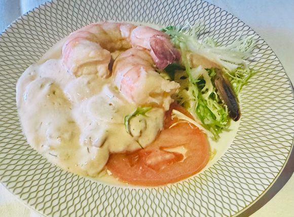 Prawn Salad (Light Meal)