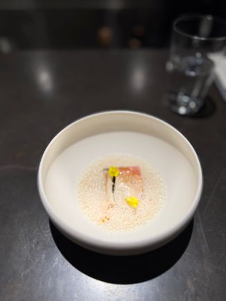 surf clam: the best mix of milky tiger birth, non seafoody seaweed, with citrus balance from tangerine.