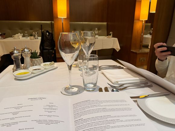 Concorde Dining - not much has changed from my last visit in 2022