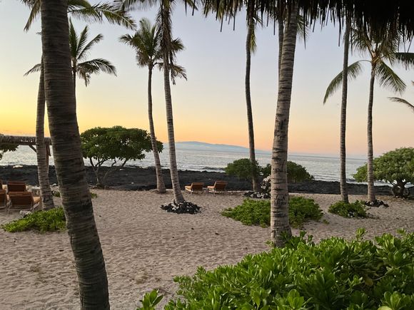 Maui in the distance