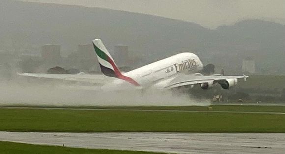 Taken through dirty glass using iPhone while waiting to board my BA flight