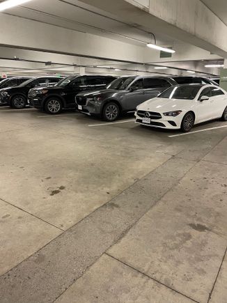 ES with a CX90 parked there. There were a few more CX90s parked on the other side of the Mercedes (not pictured) 