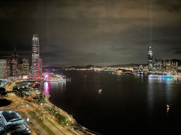 Room view at night
