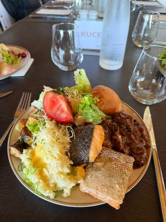 My humble lunch plate