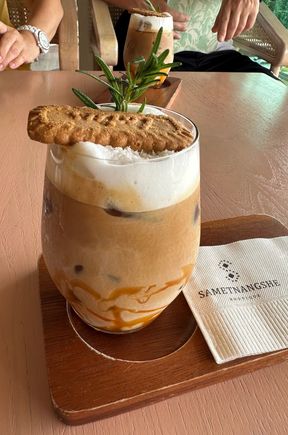 Coconut caramel late 