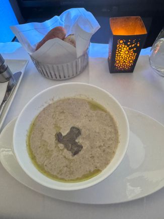 Soup was pretty good