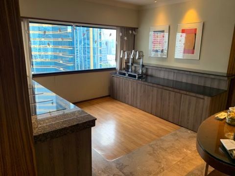 Serving area full room