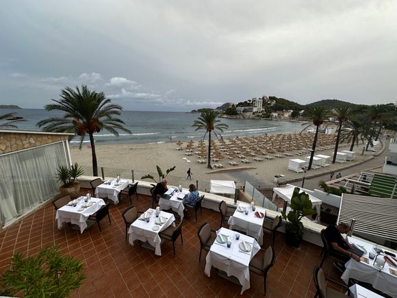 View of the tapas restaurant