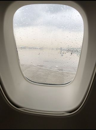 D gates just to the right of the window and the entire apron flooded in 2 feet of standing water 