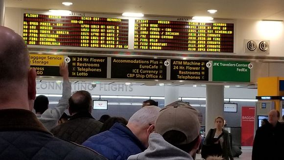 JFK Terminal 1 Arrival Hall