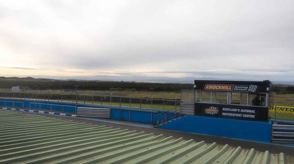 Knockhill circuit near Edinburgh. Did 12 laps in an ancient open wheel race car but still so much fun