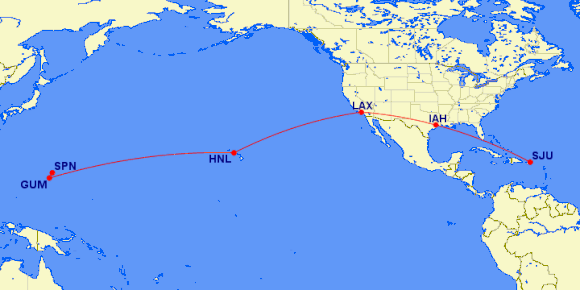 My route for today