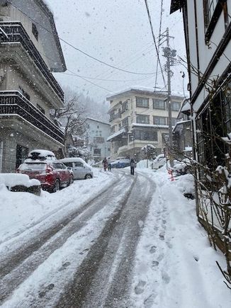 Nozawa Onsen snow day