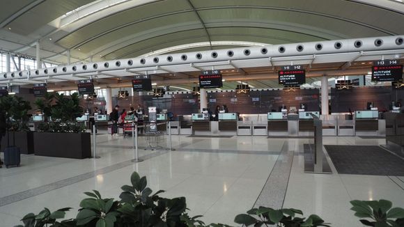 Business Class Check in Toroton