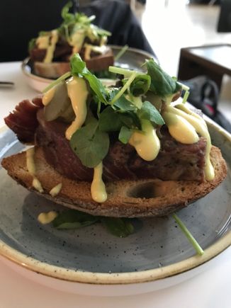 Pastrami on sourdough