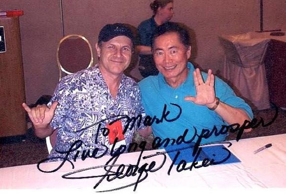 Sulu never could get the Hawaiian "shaka" sign correct.