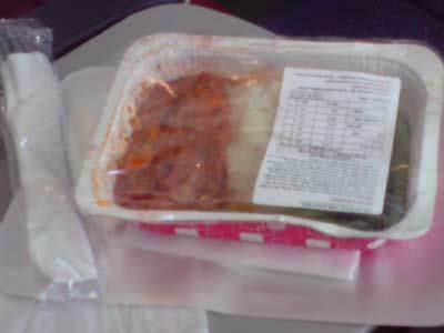 Main Meal, Lamb Shank, served in wrapping