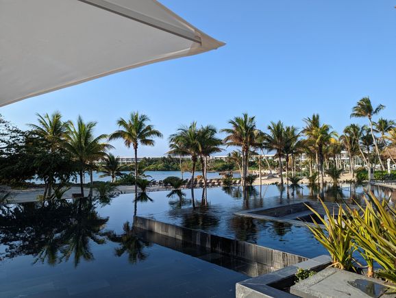 Main pool area