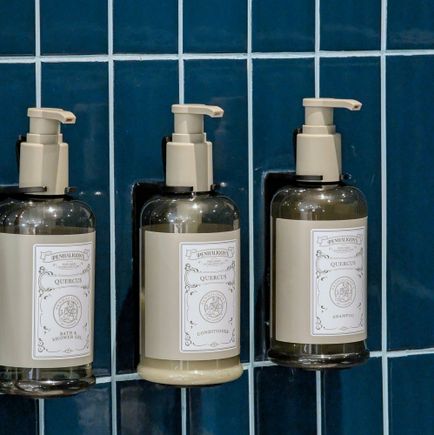 Studio suite & above uses penhaligon amenities.