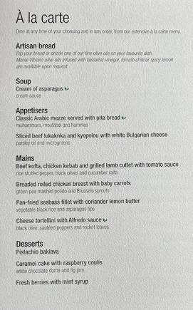 QR 228 SOF-DOH menu