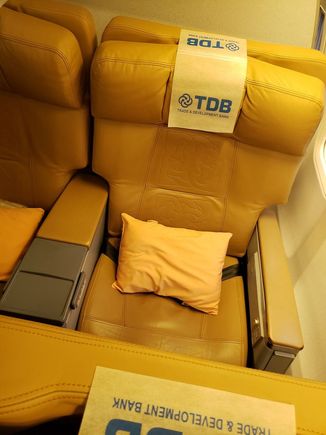 Return seating, same style, different colour