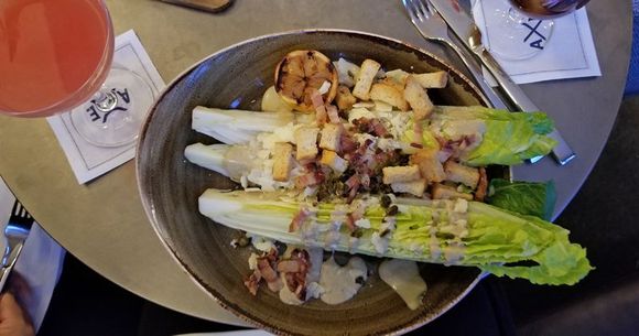 Caeser salad at Axe