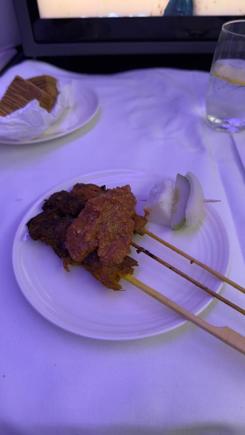 Sate - turned out to be the highlight of the supper