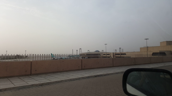 Airside view from the ramp