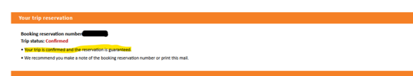 Thai Smile confirmation