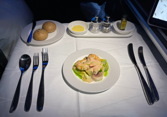 funny small plated appetizer