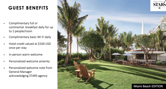 STARS amenities effective July 1, 2019