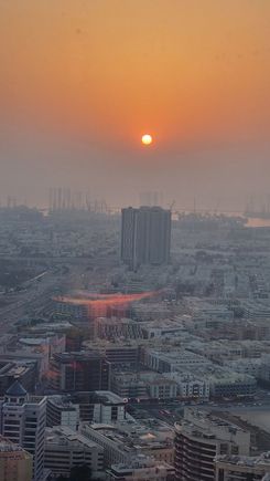 Sunset from Club Millésime