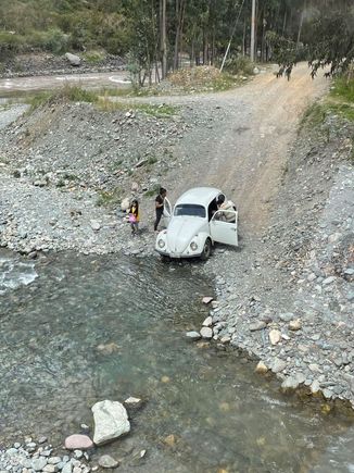 Thwarted by the river