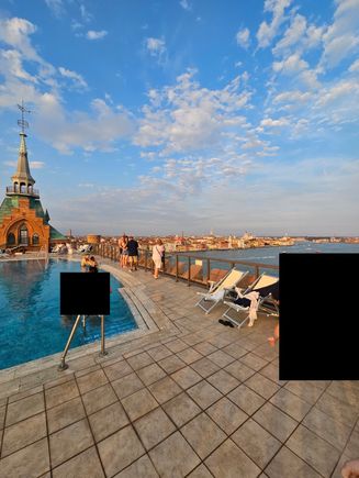 Great view from the pool!