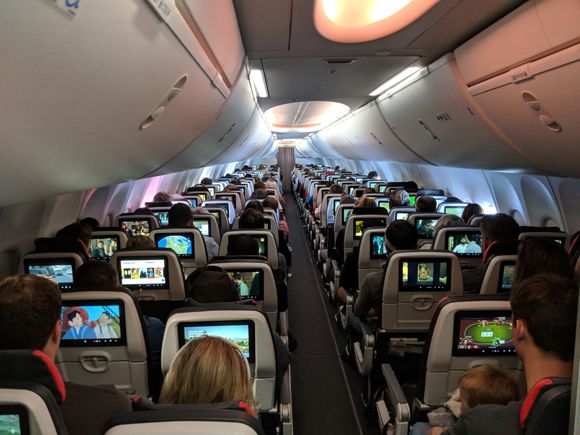 rear of plane