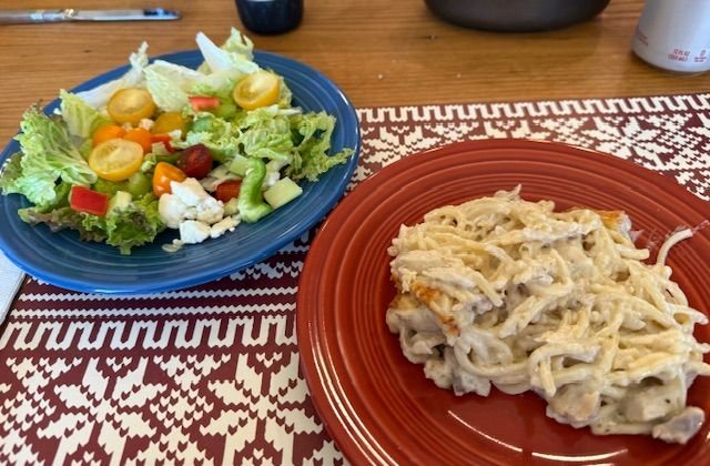 And on the 5th day- Turkey tetrazzini.