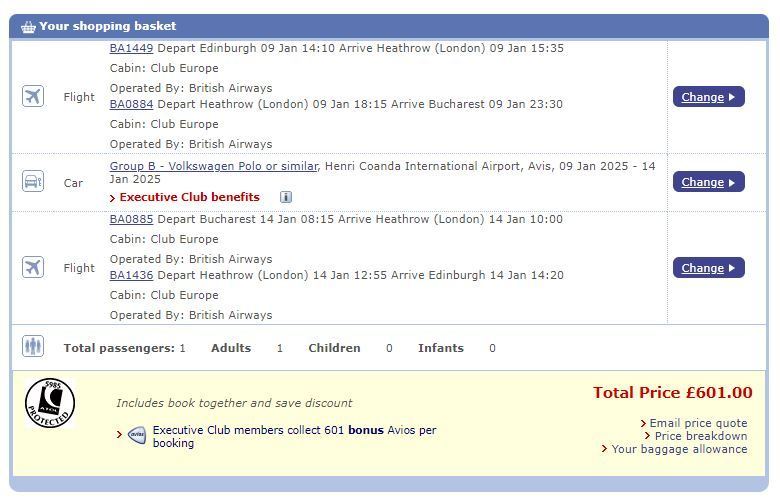 FlyerTalk Forums BA Holidays Double Tier Points Promotion 20242025