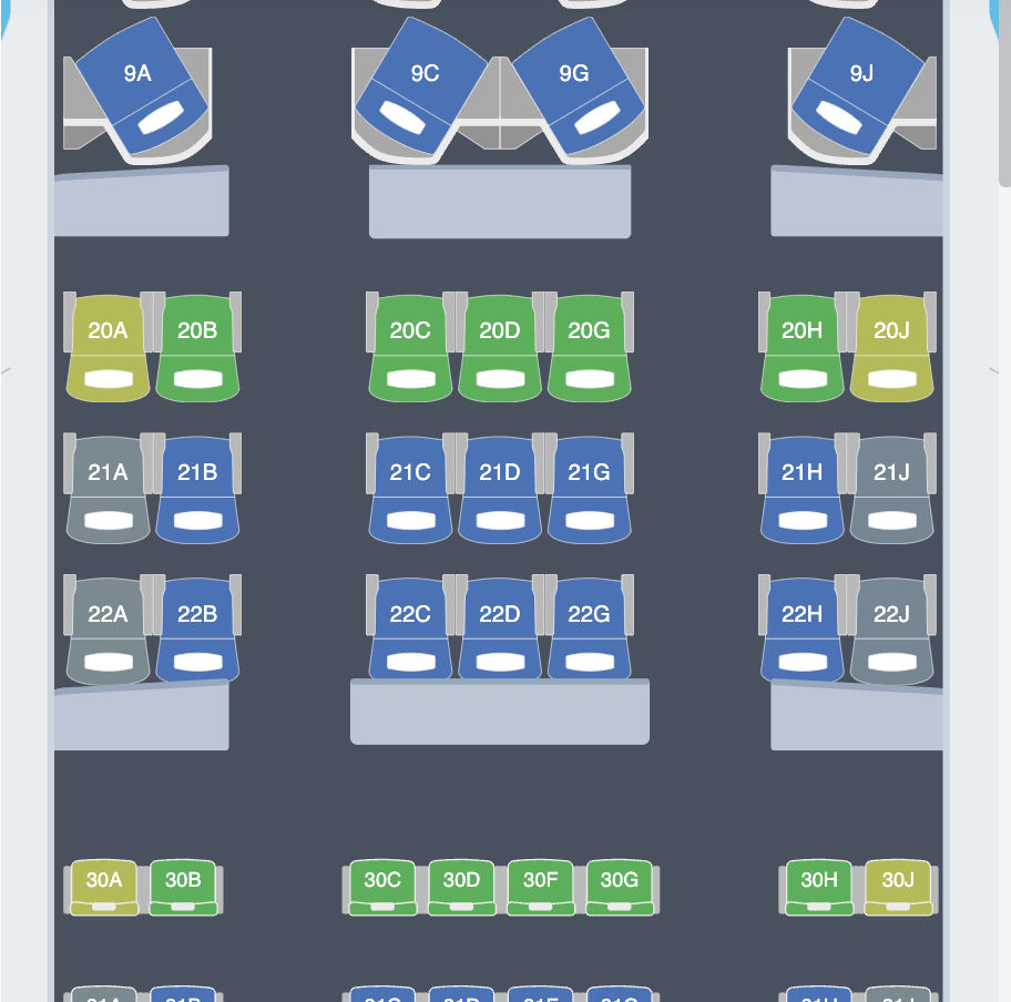 Bulkhead Premium Select on A330-200 to europe? Better leg room. - FlyerTalk  Forums