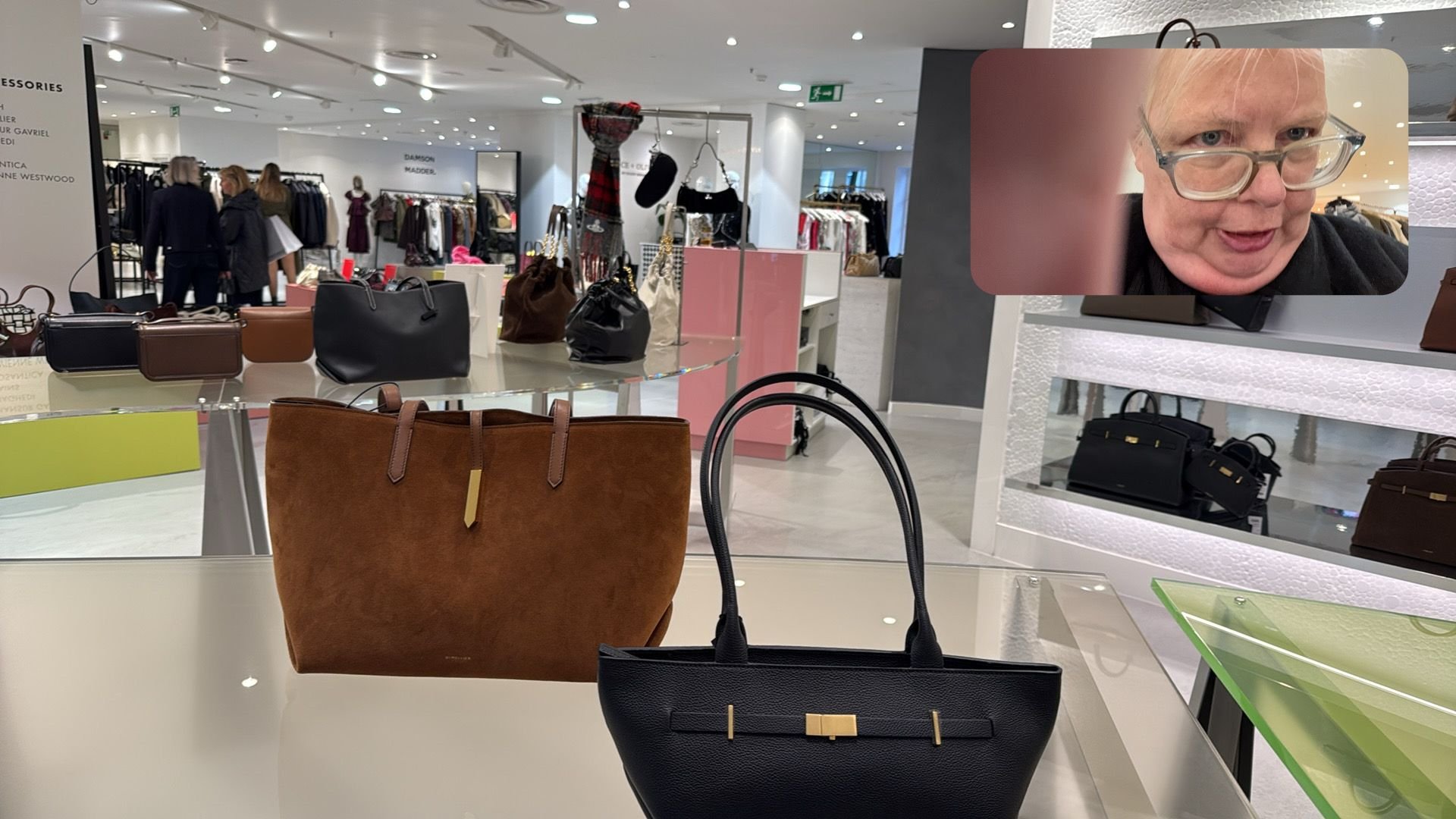 Handbags in Harvey Nichols