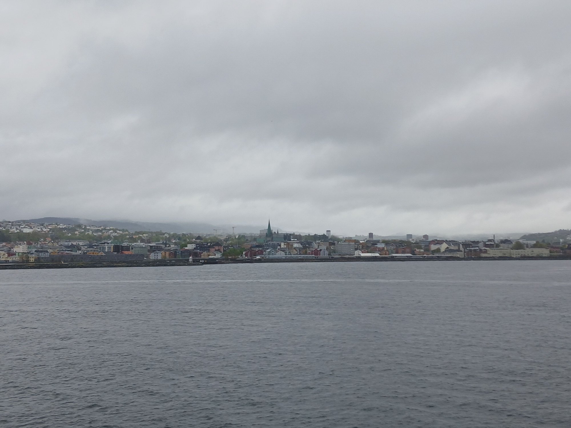 Approaching Trondheim