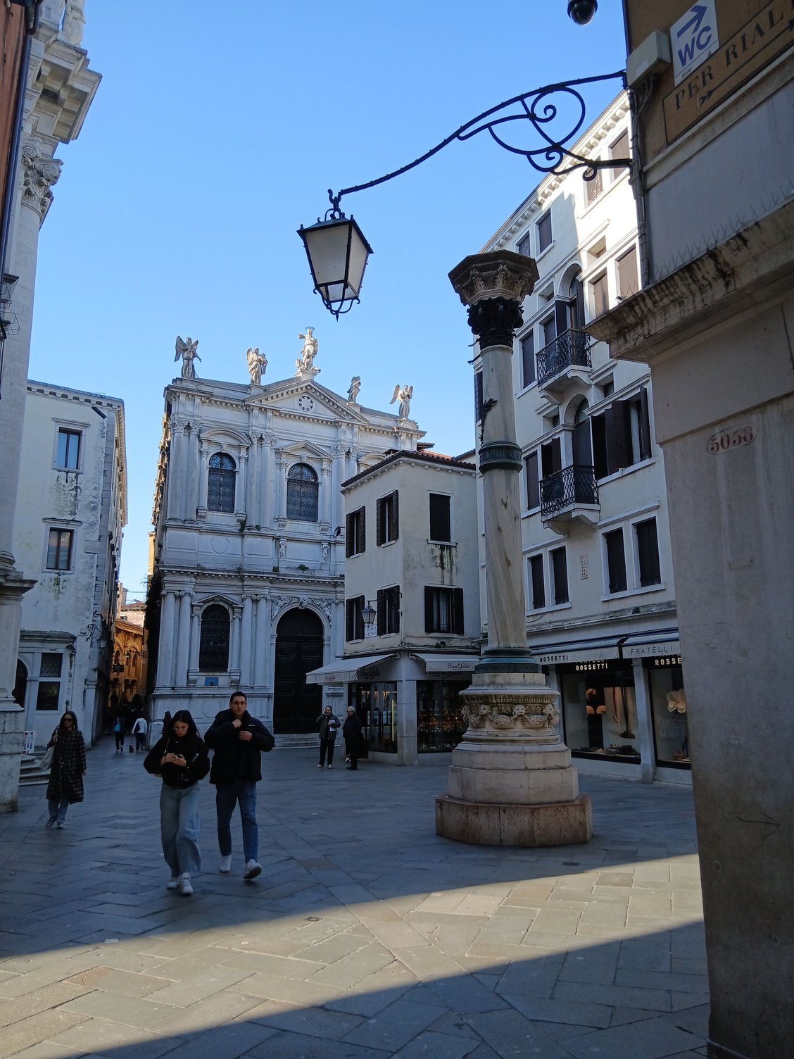 Campo San Salvador in the morning