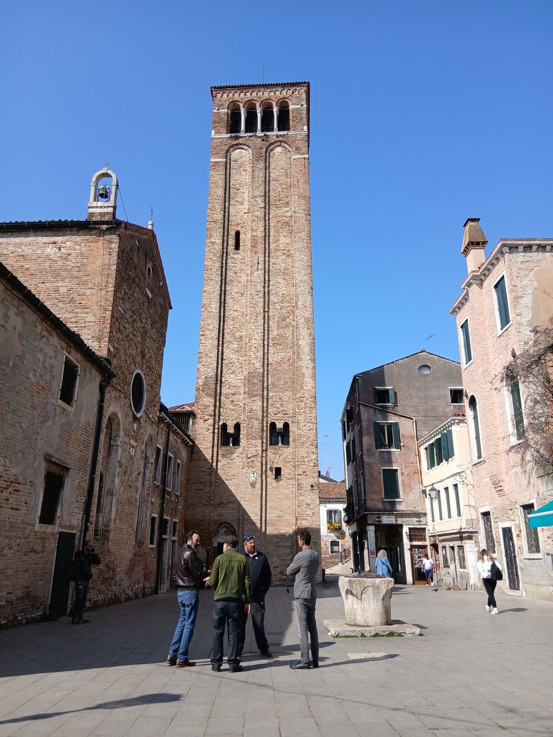 church and campanile San Giacomo dall’Orio