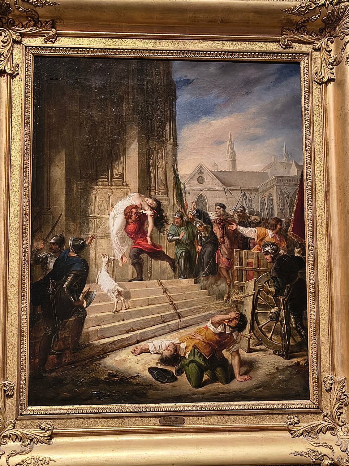 Painting depicting the 