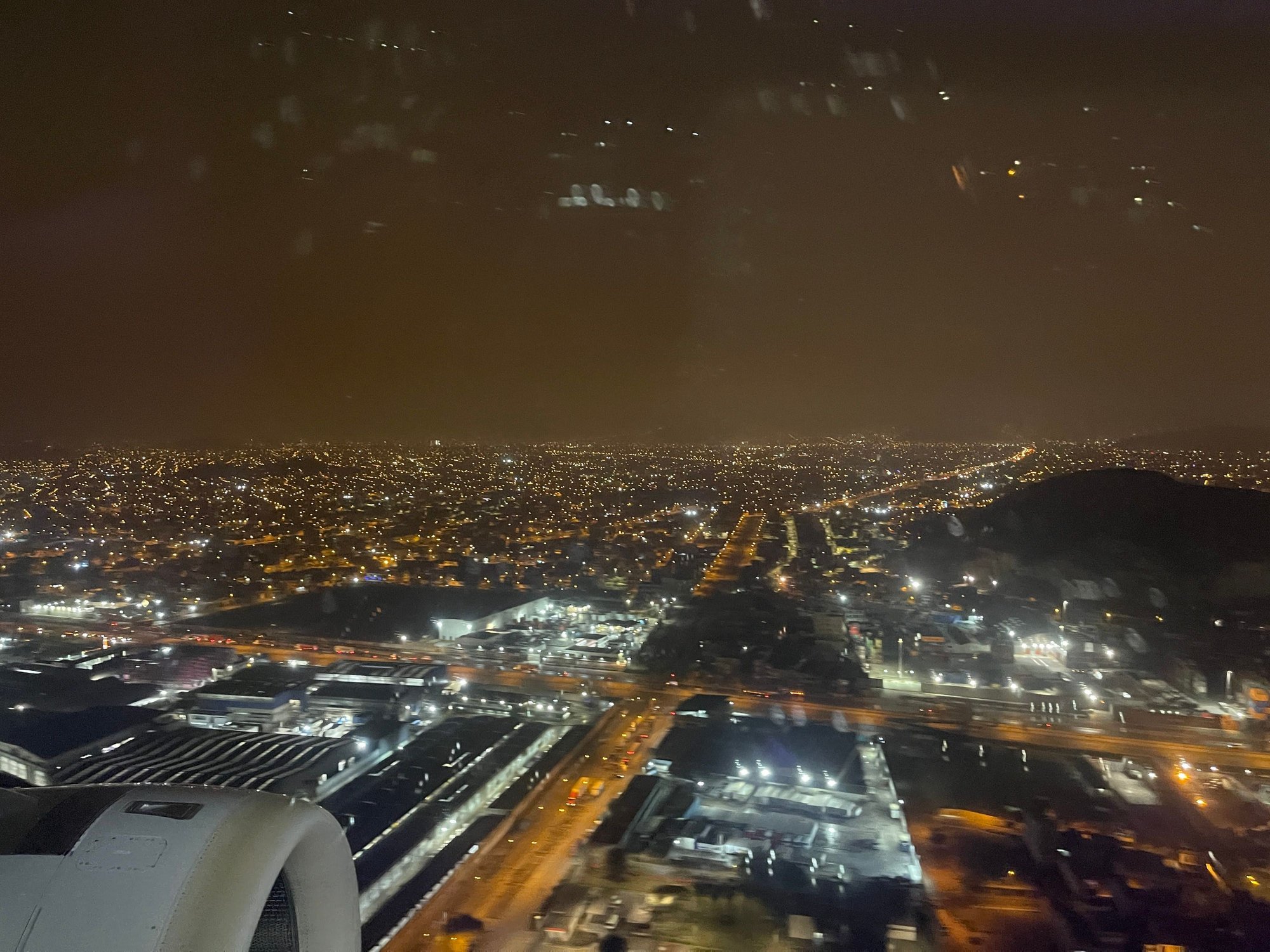 Arriving Lima airport