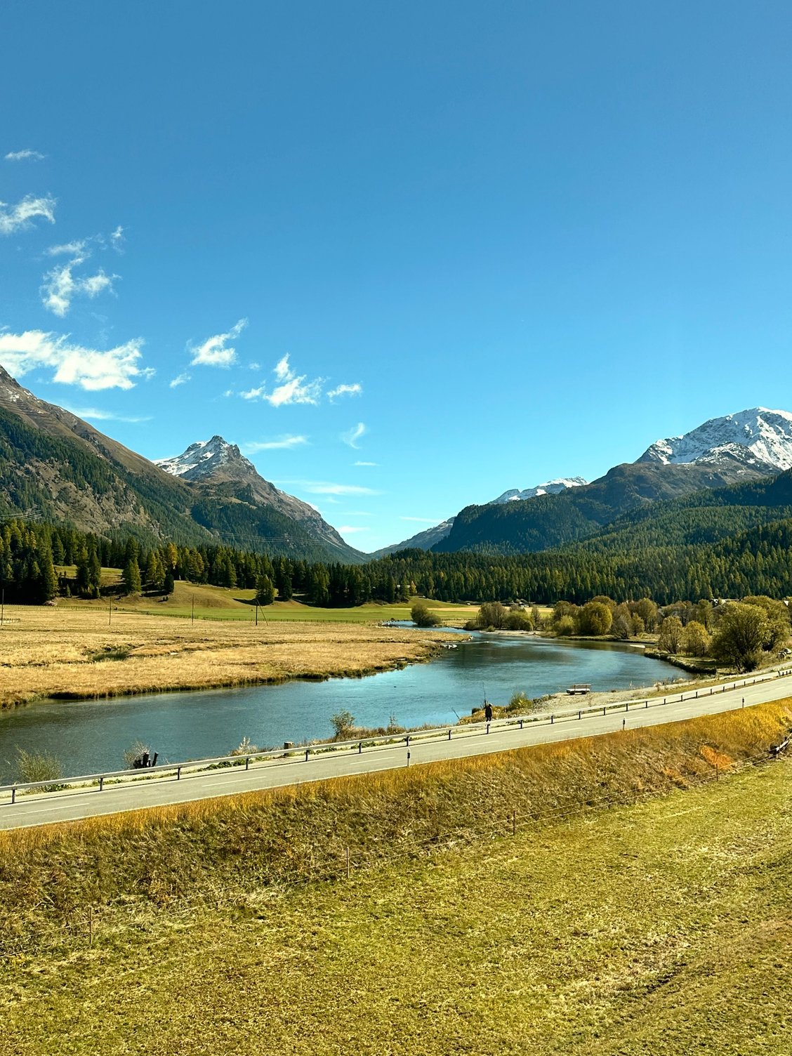 Passing through Celerina