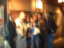 I’m blaming this on Florida1. I had lunch with her and her DH today and they talked me into posting this. 

DH and I met up with some fellow Fodorites in Tokyo and went out on a sake binge. After several hours of drinking every sake in the place, we were rather shitfaced, to put it mildly. This picture sums up how we all felt. 